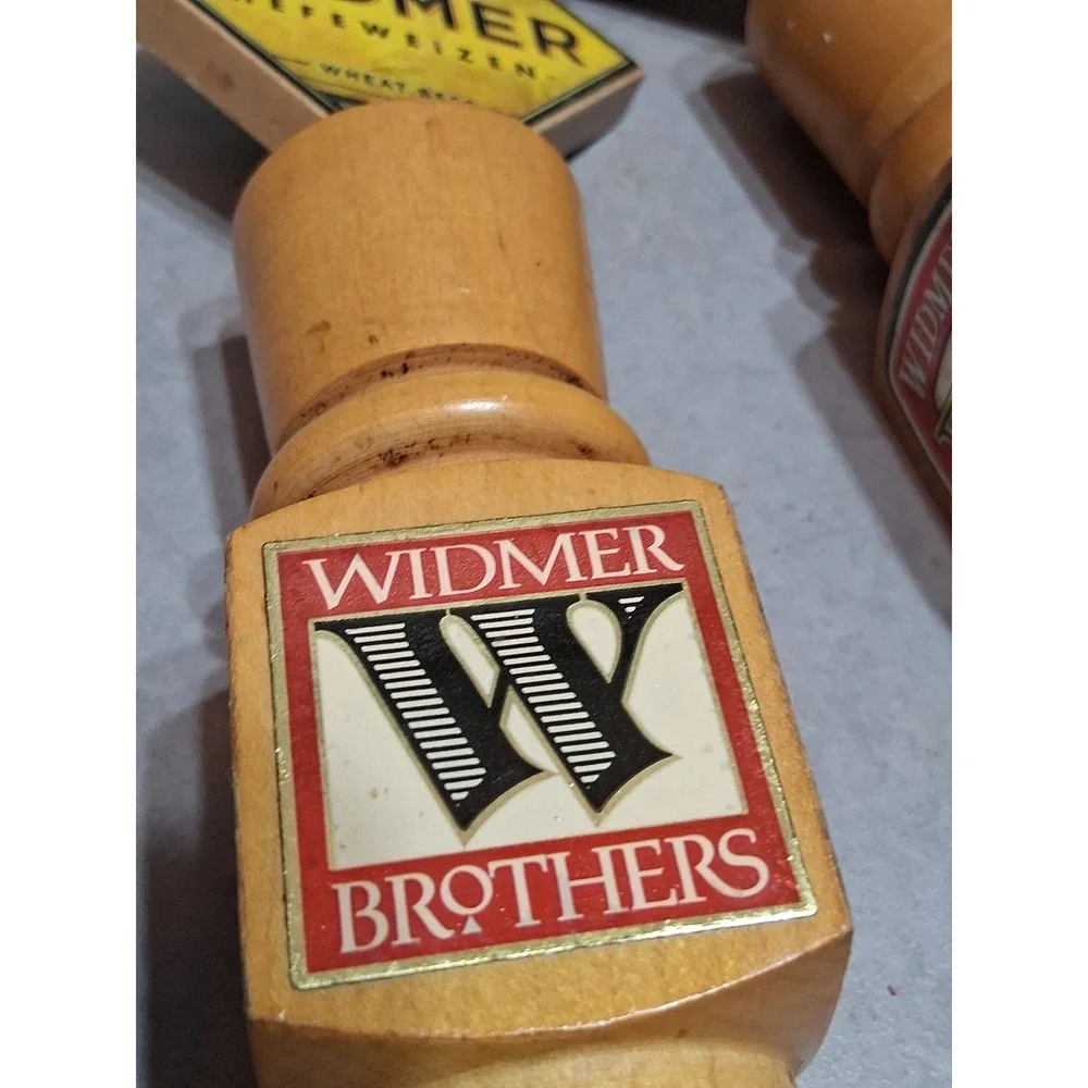 3 Widmer Brothers Hefeweisen Iconic Bar Draft Beer Tap Handle Man Cave Brewery